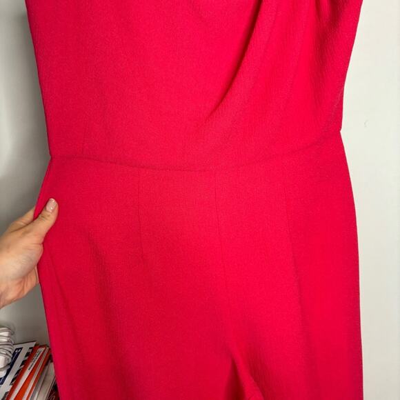 NWT Black Halo Corrine Jumpsuit in Laguna Pink - Picture 9 of 13